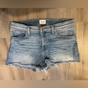 Hudson Jeans Blue Denim with Orange Stitching